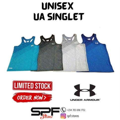 UNISEX UNDER ARMOUR SINGLET | SpFitness